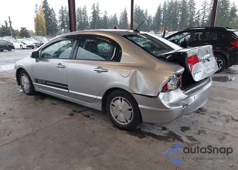 2009 Honda Civic Hybrid from USA, damaged, VIN JHMFA36289S011250